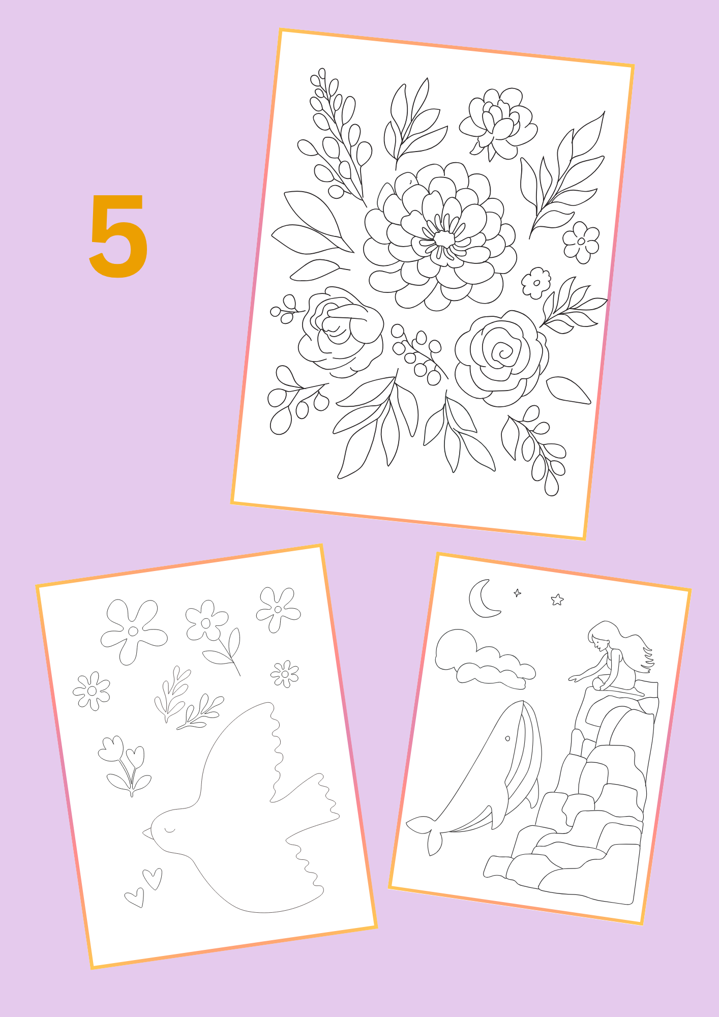 Unicolor Malbox - kreatives Set